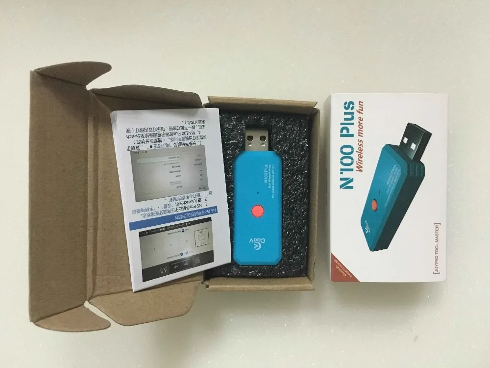 Бесплатная доставка боковой bluetooth адаптер COOV N100 PLUS для ПК nintendo switch беспроводного