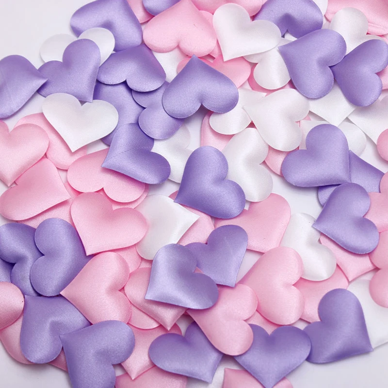 100Pcs 3 SIZE Padded Fabric Love Heart Table Venue Decoration Party Wedding Throwing Petals Decor
100Pcs 3 SIZE Padded Fabric Love Heart Table Venue Decoration Party Wedding Throwing Petals Decor