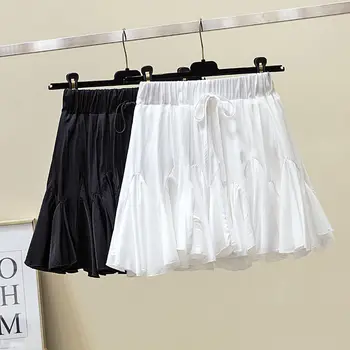 Lace Up Women Summer Pleated Skirt Jupe Femme White Black Pink Short High Waist Skirt Faldas Boho Beach Sexy Mini Skirt C5493
Lace Up Women Summer Pleated Skirt Jupe Femme White Black Pink Short High Waist Skirt Faldas Boho Beach Sexy Mini Skirt C5493