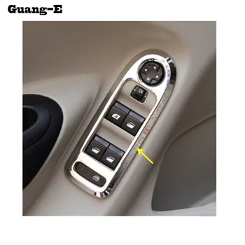 Car ABS chrome door Window glass inner panel Armrest Lift Switch Button trim frame part 4pcs for Peugeot 301 2014 2015 2016 2017
Car ABS chrome door Window glass inner panel Armrest Lift Switch Button trim frame part 4pcs for Peugeot 301 2014 2015 2016 2017