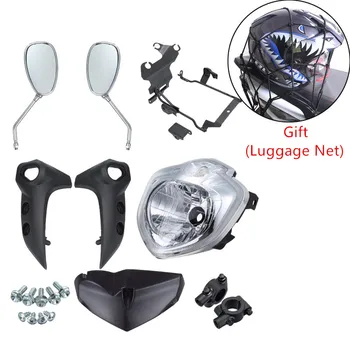 Motorcycle Headlight Set Head Light Headlamp Assembly Kit For FZ6N FAZER 2007-2010 2008 2009 FZ6S
Motorcycle Headlight Set Head Light Headlamp Assembly Kit For FZ6N FAZER 2007-2010 2008 2009 FZ6S