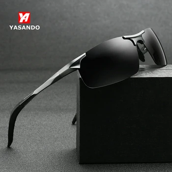 Yansando Design Aluminum magnesium Polarized Sunglasses Men 2019 Retro UV400 Men's Classic Driving Shades Male Eyewear MS8003
Yansando Design Aluminum magnesium Polarized Sunglasses Men 2019 Retro UV400 Men's Classic Driving Shades Male Eyewear MS8003
