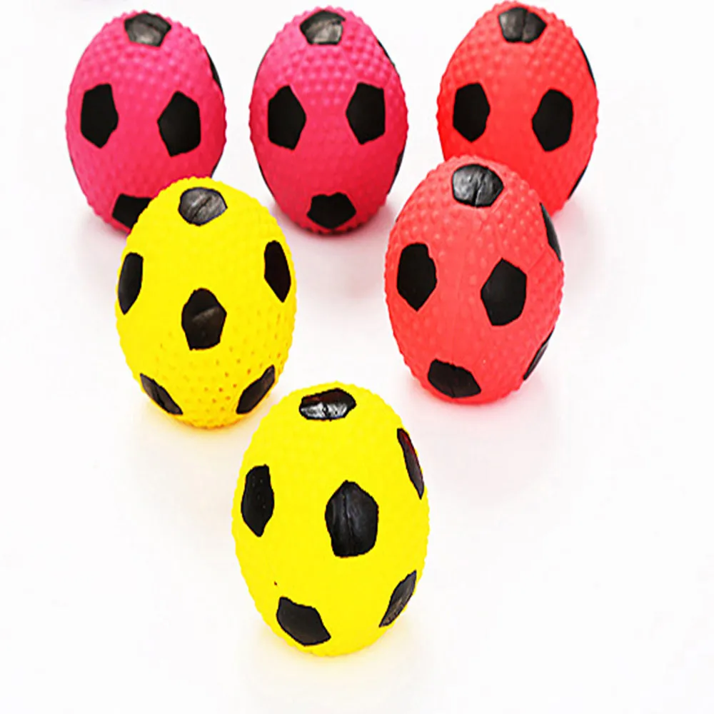 Ball Shape Pet Toys Durable Toy Apply To Dog Cat Home Pets Colorful Football Balls Better For Dog Cat Teeth Chew Sound Toy
Ball Shape Pet Toys Durable Toy Apply To Dog Cat Home Pets Colorful Football Balls Better For Dog Cat Teeth Chew Sound Toy