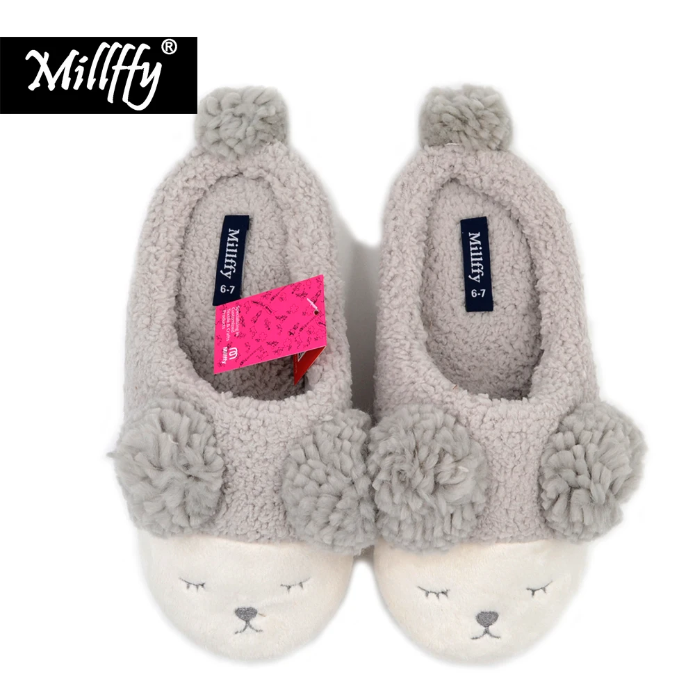 Millffy plush slippers squinting little sheep indoor household slippers lambs wool home couple slippers +
Millffy plush slippers squinting little sheep indoor household slippers lambs wool home couple slippers +
