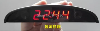 (Blue) LED Car clock module / Time + dual temperature + voltage / 5 ~ 28V electronic clock with shell, touch buttons
(Blue) LED Car clock module / Time + dual temperature + voltage / 5 ~ 28V electronic clock with shell, touch buttons