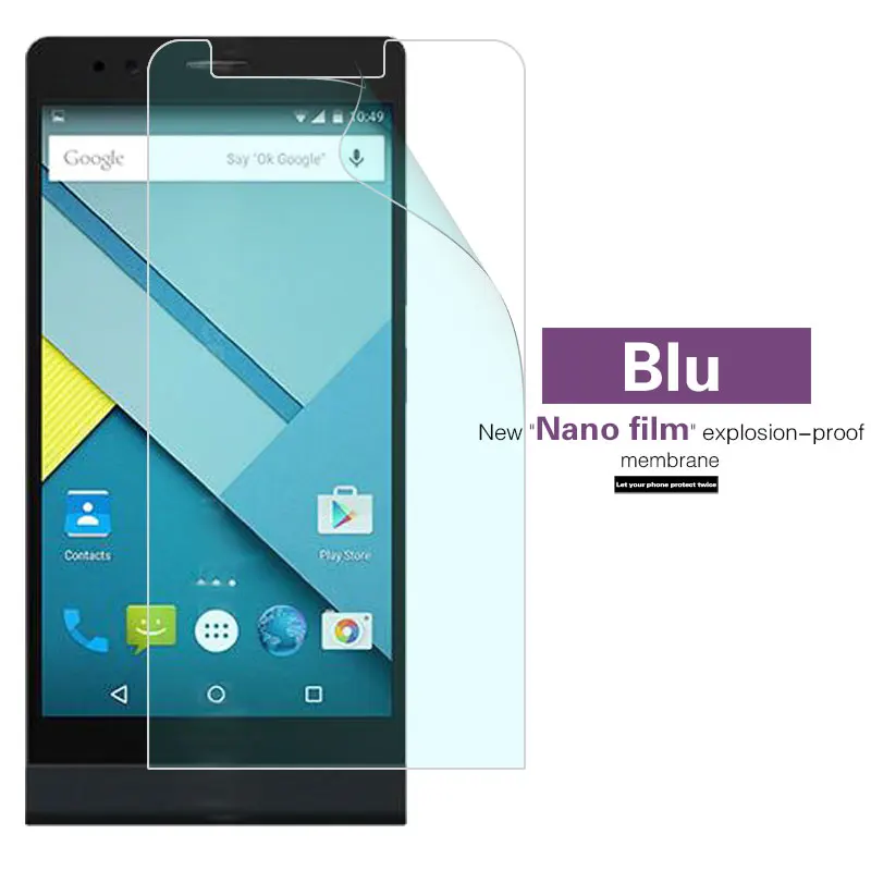 Explosion-proof Nano Soft Film For BLU Life 8 XL Max One (2015) X2 Mini X3 XL Anti-shatter Screen Protector Films Cover
Explosion-proof Nano Soft Film For BLU Life 8 XL Max One (2015) X2 Mini X3 XL Anti-shatter Screen Protector Films Cover