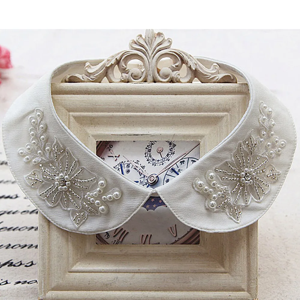 1PC Fashion Women Solid Shirt Cotton False Collars Vintage Detachable Lapel Shirt Peter Pan Choker Necklace Shirt Collar 1J18
1PC Fashion Women Solid Shirt Cotton False Collars Vintage Detachable Lapel Shirt Peter Pan Choker Necklace Shirt Collar 1J18