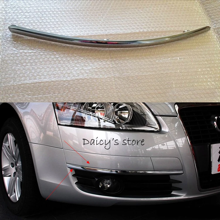 for Audi A6 2005-2008 ABS Chrome stripes of front bumper head light fog lamps cover
for Audi A6 2005-2008 ABS Chrome stripes of front bumper head light fog lamps cover