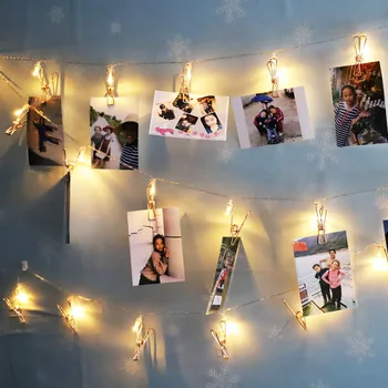 Card Photo Clip String Lights 1.8M 10 LED Led Fairy Light Xmas Bedroom DIY Clothespin Shapes Battery Christmas Lamp 4L
Card Photo Clip String Lights 1.8M 10 LED Led Fairy Light Xmas Bedroom DIY Clothespin Shapes Battery Christmas Lamp 4L