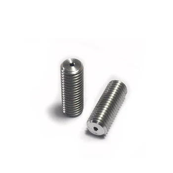 5pcs M10 Nozzle throat aluminum Inputing Tube For Reprap Budaschnozzle V2.0 / 3.0mm 3D Printer Extruder Hot End Screwed pipe
5pcs M10 Nozzle throat aluminum Inputing Tube For Reprap Budaschnozzle V2.0 / 3.0mm 3D Printer Extruder Hot End Screwed pipe