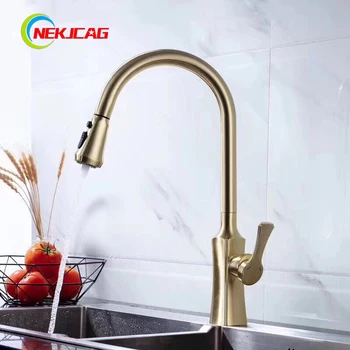 Domestic Brass Kitchen Faucet Stretchable And Rotatable Single Lever Single Holder Cold And Hot Mixer
Domestic Brass Kitchen Faucet Stretchable And Rotatable Single Lever Single Holder Cold And Hot Mixer