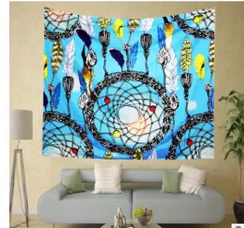 mysterious dream catcher pattern wall tapestry blanket living room wall cloth cover home decor
mysterious dream catcher pattern wall tapestry blanket living room wall cloth cover home decor