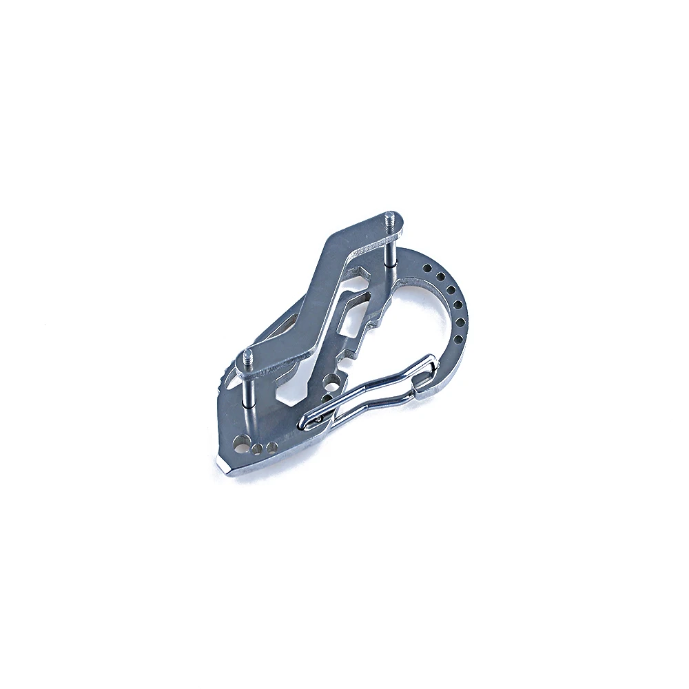 1PC New Practical Stainless Steel Multi-functional Carabiner Wrench Tool Set Mini Keychain Buckle Outdoor Hook Buckle
1PC New Practical Stainless Steel Multi-functional Carabiner Wrench Tool Set Mini Keychain Buckle Outdoor Hook Buckle