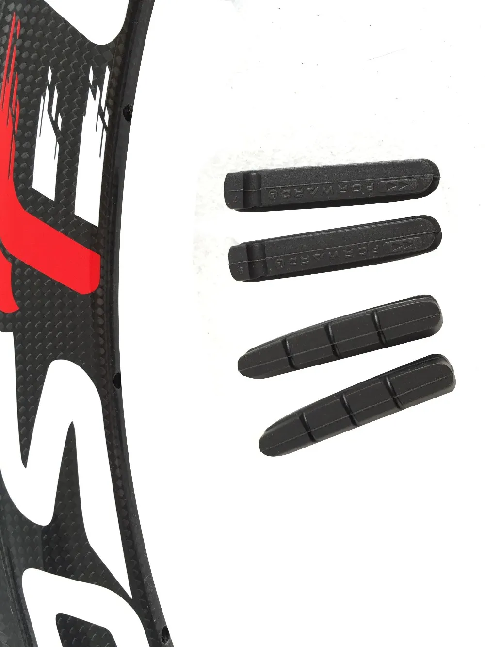 Wholesale ! replacement carbon rim brake pads,4pcs/lot (2pairs) for one wheelset, road bicycle V-brake shoes, for shiman
Wholesale ! replacement carbon rim brake pads,4pcs/lot (2pairs) for one wheelset, road bicycle V-brake shoes, for shiman