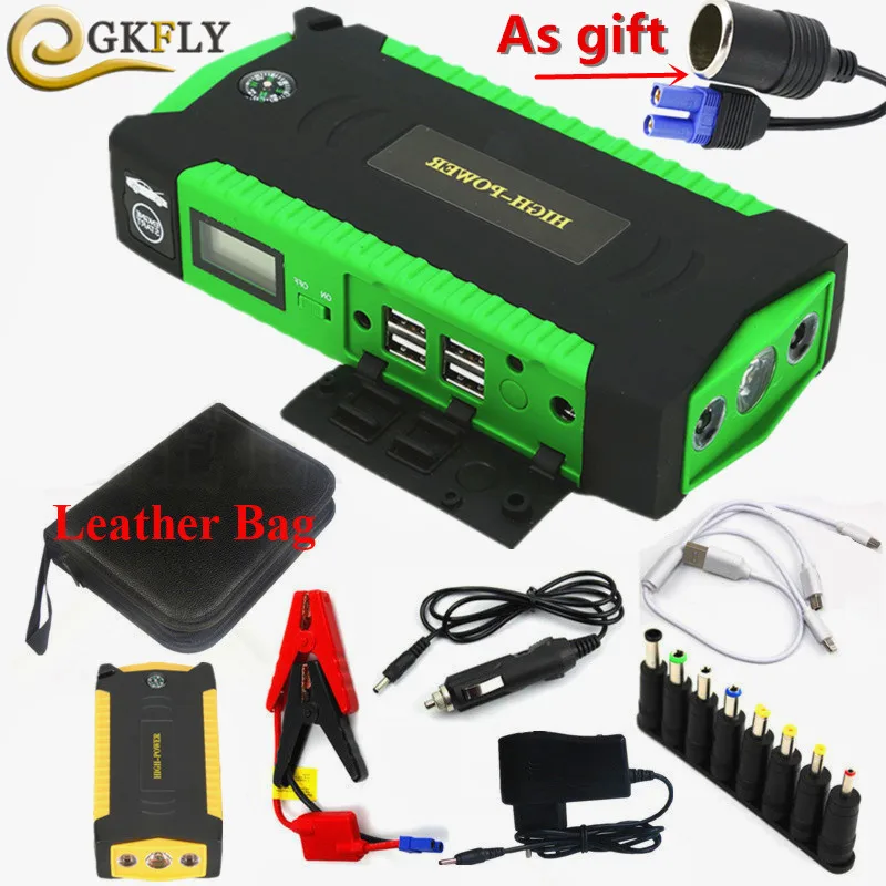 GKFLY High Capacity 600A Starting Device 12V 16000mAh Car Jump Starter Power Bank Portable Car Charger For Car Battery Booster
GKFLY High Capacity 600A Starting Device 12V 16000mAh Car Jump Starter Power Bank Portable Car Charger For Car Battery Booster
