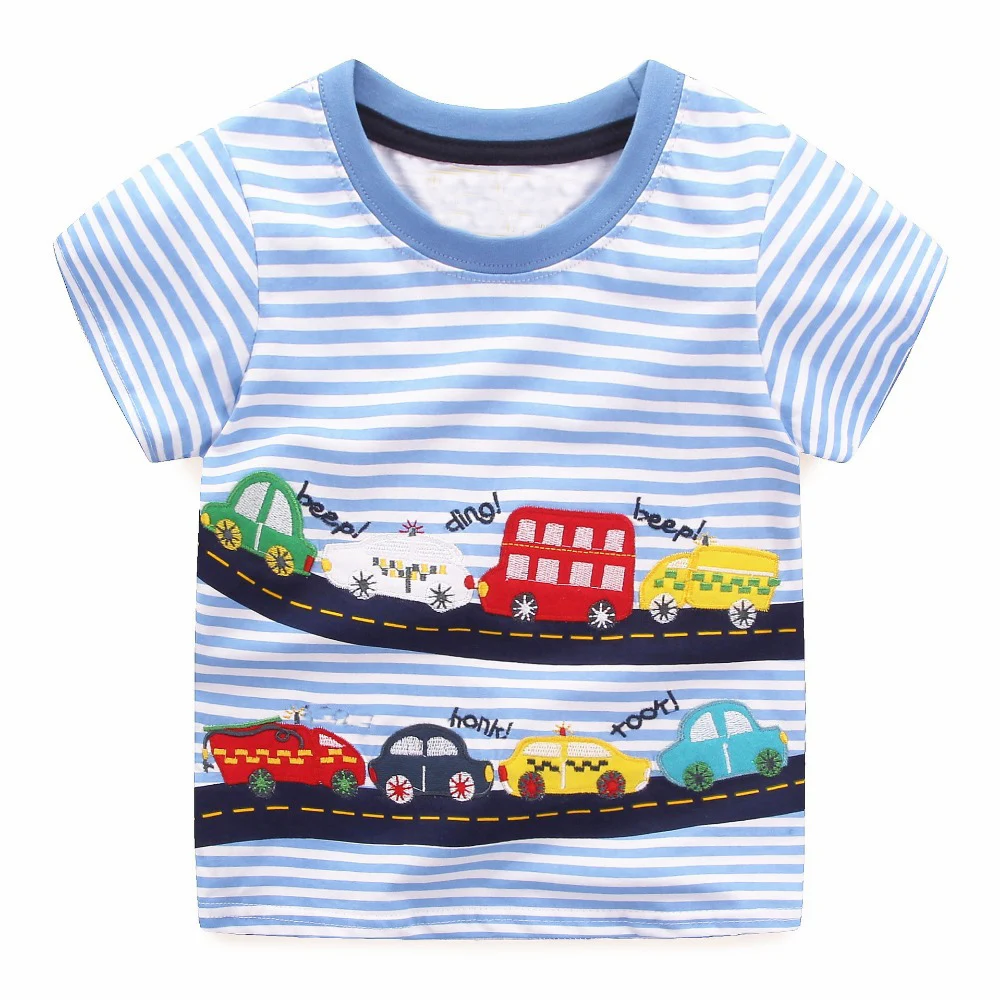 Топы для мальчиков лето 2018 брендовые Детские футболки одежда Детская футболка