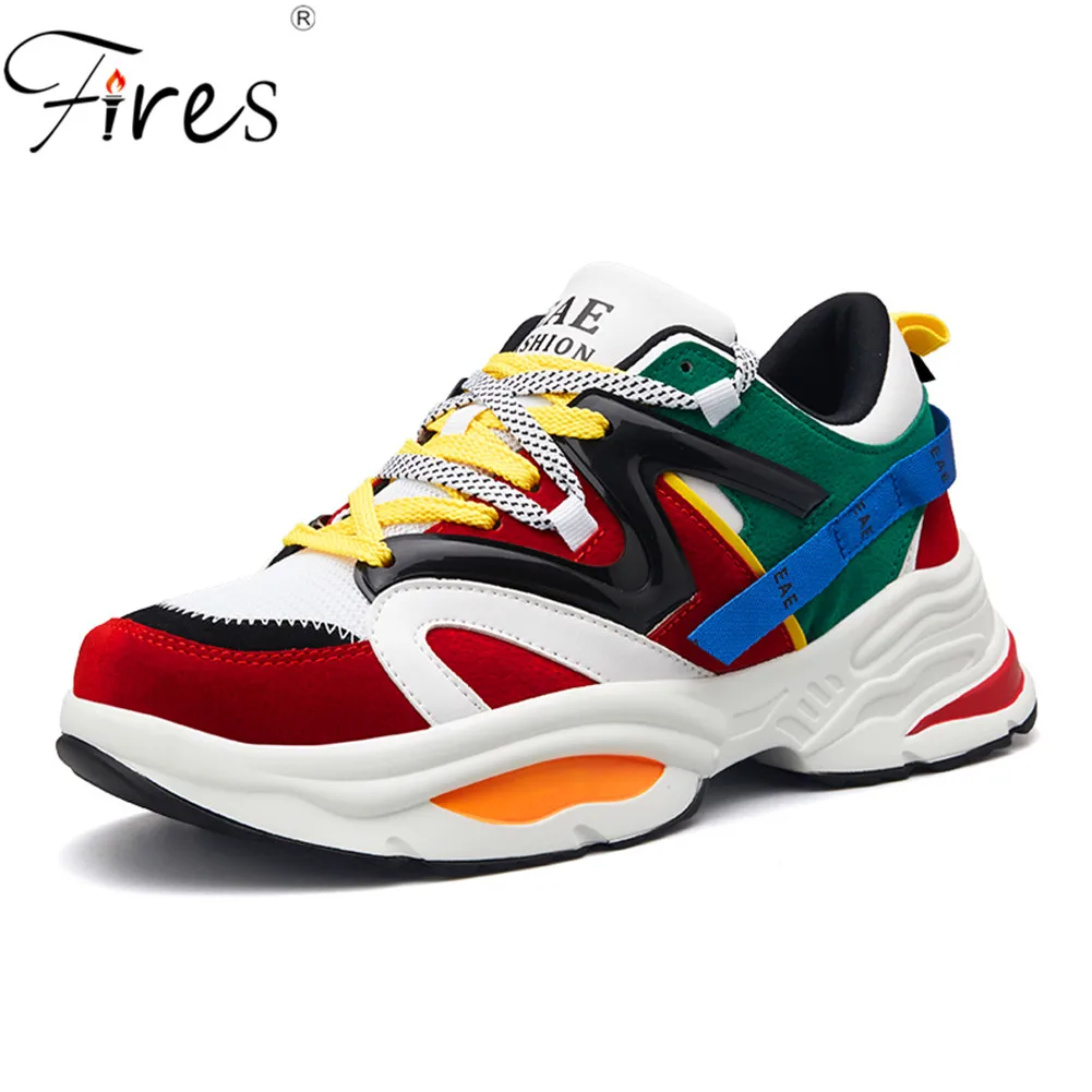 

Fires Men Running Shoes For Women Sneakers Trend Sport Athletic Shoes Training Outdoor Walk Shoes Brand Zapatos Hombre Couple