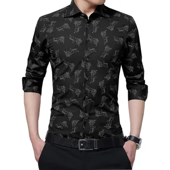 TFETTERS 2019 New Arrival Men Shirt Business Casual Office Shirt Men Plus Size Long Sleeve Blouse for Man Camisa Masculina
TFETTERS 2019 New Arrival Men Shirt Business Casual Office Shirt Men Plus Size Long Sleeve Blouse for Man Camisa Masculina