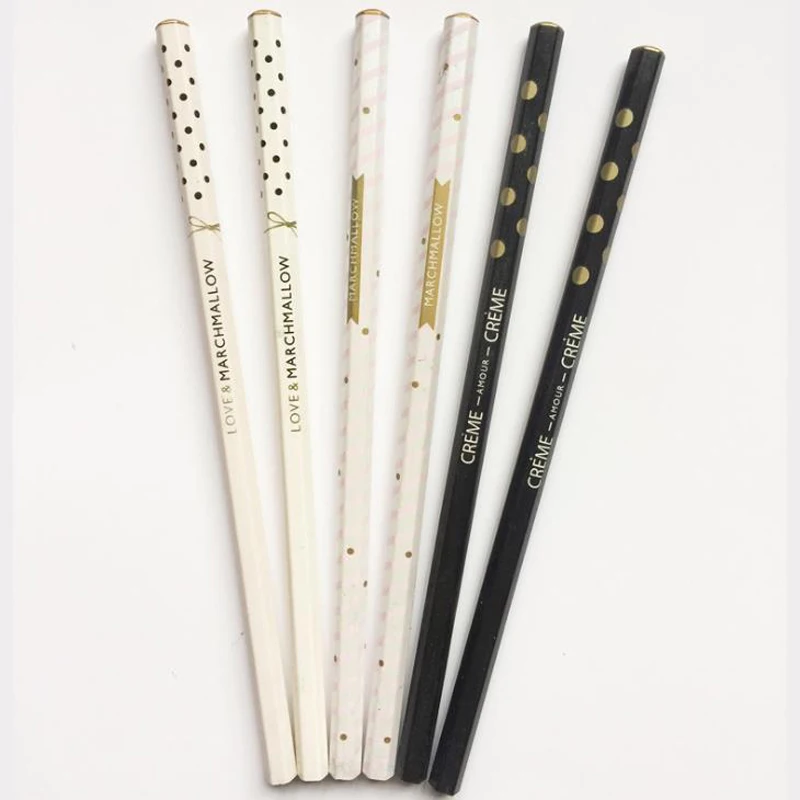 12Pcs/set Simple 2B Dots Stripe Pastel Hexagon Standard Wooden Pencil Writing Drawing School Office Supply Student Stationery
12Pcs/set Simple 2B Dots Stripe Pastel Hexagon Standard Wooden Pencil Writing Drawing School Office Supply Student Stationery