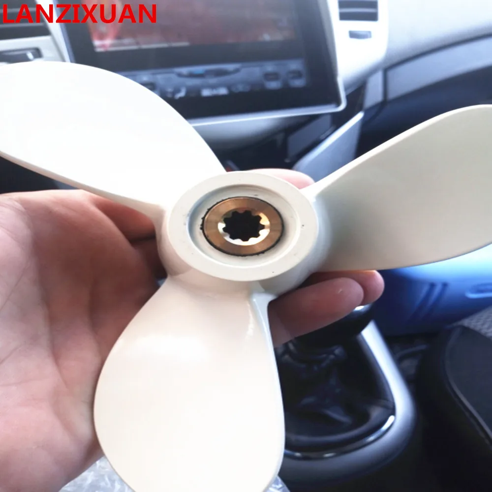 7 1/4x5 1/2-BS BL Aluminum propeller for Yamaha 2.5hp 3hp 3M F2.5 Boat Motors 7 1/4 x 5 1/2 BS BL
7 1/4x5 1/2-BS BL Aluminum propeller for Yamaha 2.5hp 3hp 3M F2.5 Boat Motors 7 1/4 x 5 1/2 BS BL