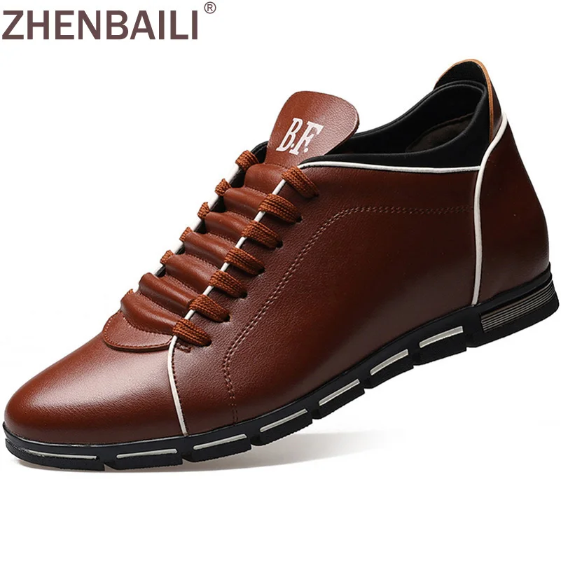 Promotions Men's Oxfords Spring Autumn PU Splicing Casual Shoes Breathable Height Increasing Shoes Single shoes Mens Flats
Promotions Men's Oxfords Spring Autumn PU Splicing Casual Shoes Breathable Height Increasing Shoes Single shoes Mens Flats