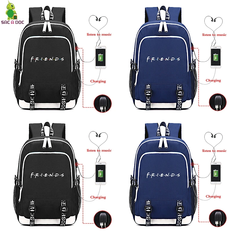Letter Printed USB Charging Backpacks Women&Men Backpack Custom School Bags for Teenage Girls Travel Bag Notebook Bag Mochilas
Letter Printed USB Charging Backpacks Women&Men Backpack Custom School Bags for Teenage Girls Travel Bag Notebook Bag Mochilas