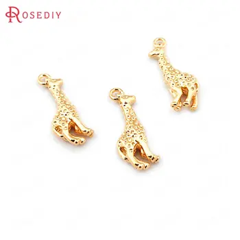 (33586-G)12PCS 17x6MM 24K Gold Color Brass Giraffe Charms Pendants Jewelry Making Supplies Diy Findings Accessories
(33586-G)12PCS 17x6MM 24K Gold Color Brass Giraffe Charms Pendants Jewelry Making Supplies Diy Findings Accessories