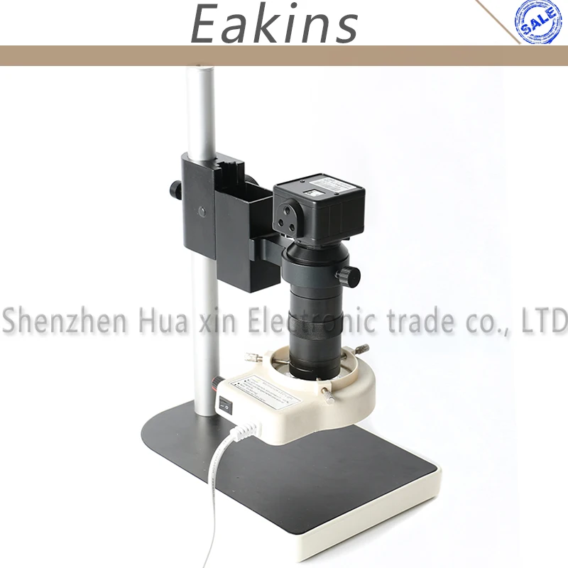 

5.0MP HD Digital Industry USB 100x C-mount Lens Video Microscope Camera Set System 1/2.5" CMOS Table Stand For PCB SMD Repair