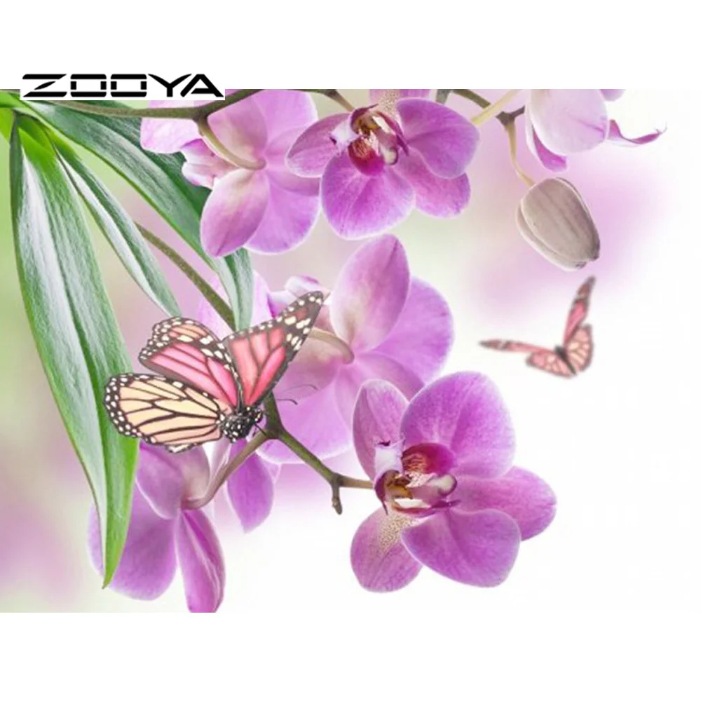 ZOOYAPurple Butterfly Flower Painting Diy Diamond Painting Embroidery Rhinestones Handmade Cross-Stitch Needlework Orchid AT1461
ZOOYAPurple Butterfly Flower Painting Diy Diamond Painting Embroidery Rhinestones Handmade Cross-Stitch Needlework Orchid AT1461