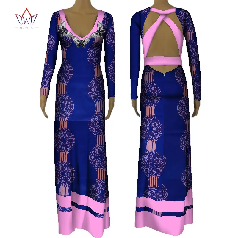 African Dresses for Women Bazin Riche Ankara V-neck Butterfly Applique Print Long Dresses Vestidos Women African Clothing WY3695
African Dresses for Women Bazin Riche Ankara V-neck Butterfly Applique Print Long Dresses Vestidos Women African Clothing WY3695