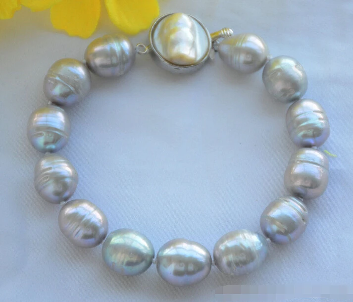 Free shipping >>>>>>Z6328 14mm NATURE GRAY RICE freshwater pearl BRACELET 8inch
Free shipping >>>>>>Z6328 14mm NATURE GRAY RICE freshwater pearl BRACELET 8inch