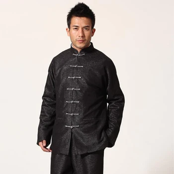 Black Chinese Men's Traditional Cotton Coat Kung Fu Jacket Mandarin Collar Overcoat Size M L XL XXL XXXL MN31
Black Chinese Men's Traditional Cotton Coat Kung Fu Jacket Mandarin Collar Overcoat Size M L XL XXL XXXL MN31