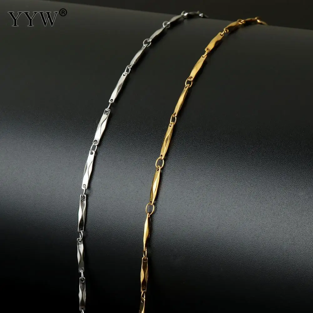 10m/Spool Fashion Stainless Steel Bar Chain Famous Brand Jewelry Making With Plastic Spool Reel Bobbin 11x2mm Jewelry Chains
10m/Spool Fashion Stainless Steel Bar Chain Famous Brand Jewelry Making With Plastic Spool Reel Bobbin 11x2mm Jewelry Chains