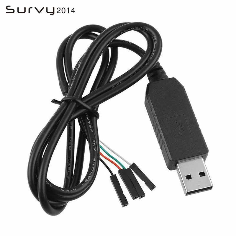 PL2303 PL2303HX USB To UART TTL Cable Module 4p 4 Pin RS232 Converter Serial Adapter Cable Module PL2303HX Converter
PL2303 PL2303HX USB To UART TTL Cable Module 4p 4 Pin RS232 Converter Serial Adapter Cable Module PL2303HX Converter