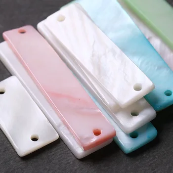 10pcs Colorful Natural Mother Of Pearl Shell Beads Charms Rectangle Pendants Beads DIY Fashion Ear Jewelry Making Craft Gifts
10pcs Colorful Natural Mother Of Pearl Shell Beads Charms Rectangle Pendants Beads DIY Fashion Ear Jewelry Making Craft Gifts