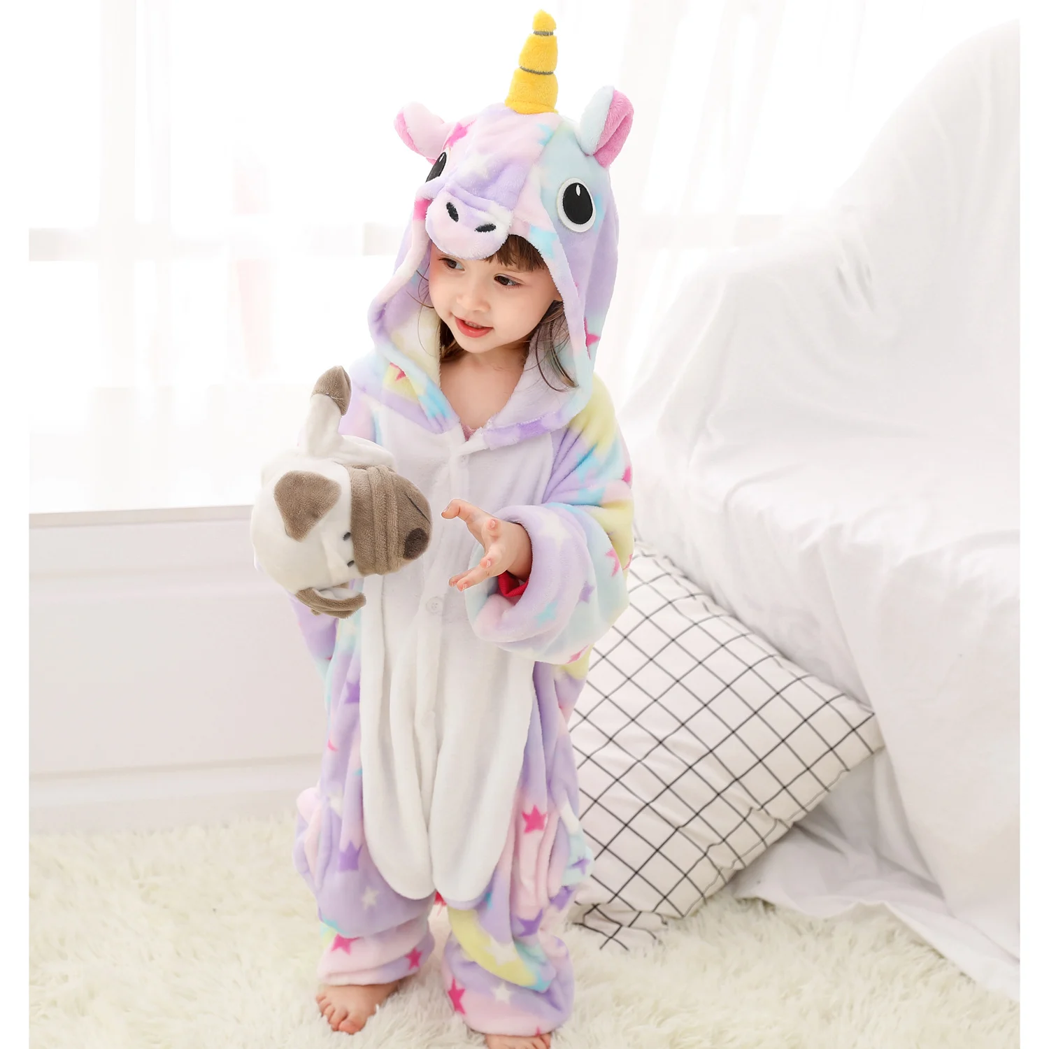Children Cartoon Pajamas Kids Winter Long Sleeve Sleepwear Boys Onesies Girls Pajama Sets Kigurumi Unicorn Pegasus Animal Pyjama
Children Cartoon Pajamas Kids Winter Long Sleeve Sleepwear Boys Onesies Girls Pajama Sets Kigurumi Unicorn Pegasus Animal Pyjama