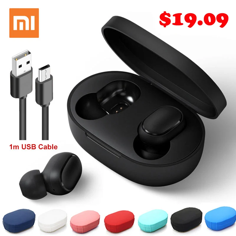 IN STOCK Xiaomi Redmi AirDots TWS True Wireless Stereo bluetooth 5.0 Earphones DSP Active Noise Cancellation Auto Charging Box
IN STOCK Xiaomi Redmi AirDots TWS True Wireless Stereo bluetooth 5.0 Earphones DSP Active Noise Cancellation Auto Charging Box