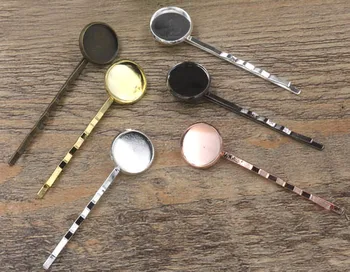 Glass Cabochon Cameo Hairpins Base Blanks 8mm - 20mm Round Smooth Bezel Hair Pin Settings DIY Jewelry Accessories Mixed colors
Glass Cabochon Cameo Hairpins Base Blanks 8mm - 20mm Round Smooth Bezel Hair Pin Settings DIY Jewelry Accessories Mixed colors
