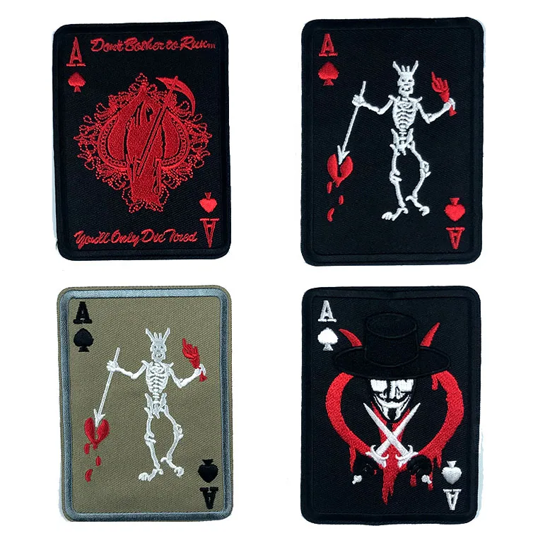 Punk Style Devil White Bones Red Peach A Gum Embroidery Patch for Iron on Cloth Clothes Patch for Clothing Girls Boys
Punk Style Devil White Bones Red Peach A Gum Embroidery Patch for Iron on Cloth Clothes Patch for Clothing Girls Boys
