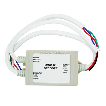 Waterproof DMX Decoder Controller 3 Channels For RGB LED Strip Light DC 12V-24V Free Shipping
Waterproof DMX Decoder Controller 3 Channels For RGB LED Strip Light DC 12V-24V Free Shipping