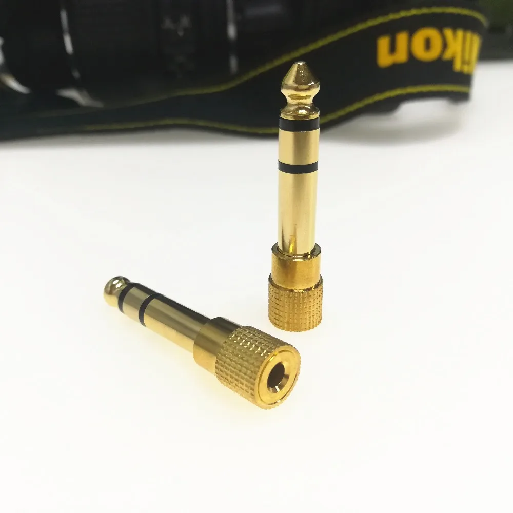 Jack 6.5 6.35mm Male Plug to 3.5mm Female Connector Headphone Amplifier Audio Adapter Microphone AUX 6.3 3.5 mm Converter
Jack 6.5 6.35mm Male Plug to 3.5mm Female Connector Headphone Amplifier Audio Adapter Microphone AUX 6.3 3.5 mm Converter