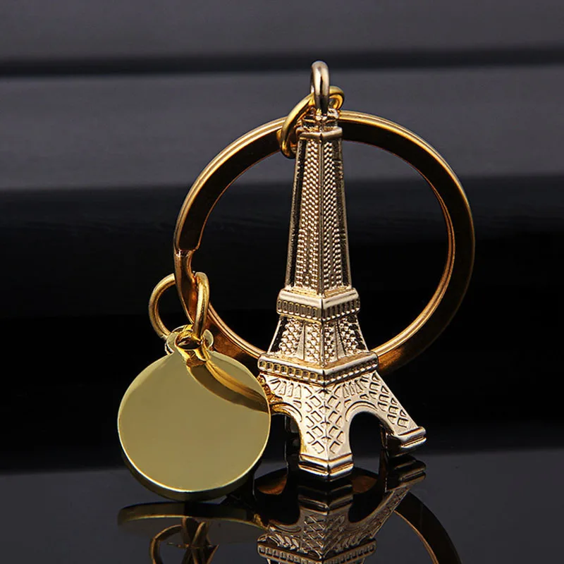 

Hot Silver Gold Eiffel Tower Keychain For Keys Souvenirs Paris Tour Eiffel Keychain Key Ring Decoration Key Gift Souvenirs