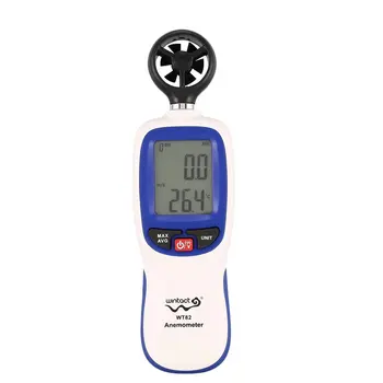 WINTACT WT82 Digital Anemometer Data Hold Temperature / Wind Speed Velocity Anemometer Anemograph Auto power off
WINTACT WT82 Digital Anemometer Data Hold Temperature / Wind Speed Velocity Anemometer Anemograph Auto power off