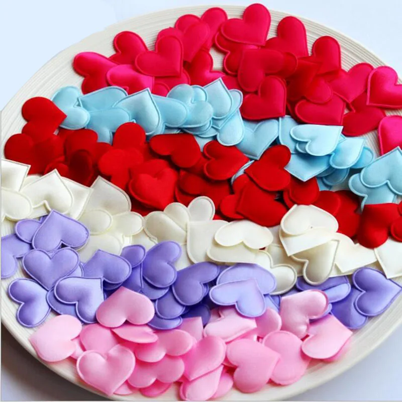 100pcs Fabric Heart dia 3.2x3.2cm Wedding Party Confetti Table Decoration birthday party Decorative Supplies
100pcs Fabric Heart dia 3.2x3.2cm Wedding Party Confetti Table Decoration birthday party Decorative Supplies