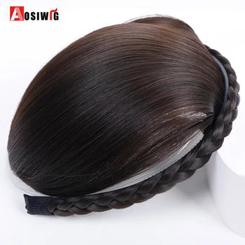 Blunt Bangs 8 Colors with Braided Hairband Synthetic Bangs Heat Resistant Bangs Hair Extensions for Women AOSIWIG
Blunt Bangs 8 Colors with Braided Hairband Synthetic Bangs Heat Resistant Bangs Hair Extensions for Women AOSIWIG
