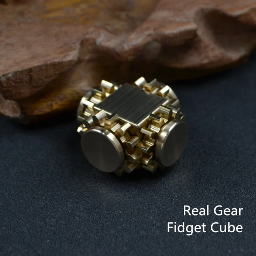Fingertip Gyro Four-tooth Linkage Gear Metal Copper Decompression Cube Adult Child Gift Stress Relief Toy Fidget Spinner 2019
Fingertip Gyro Four-tooth Linkage Gear Metal Copper Decompression Cube Adult Child Gift Stress Relief Toy Fidget Spinner 2019