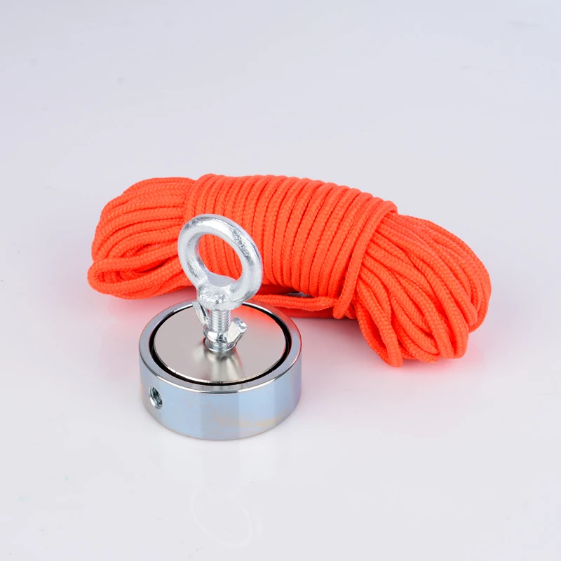 150*2KG Magnetic Material Recovery Searching Strong N52 Neodymium Magnet Magnet Fishing Magnets Imanes with 15m Rope Gloves
150*2KG Magnetic Material Recovery Searching Strong N52 Neodymium Magnet Magnet Fishing Magnets Imanes with 15m Rope Gloves