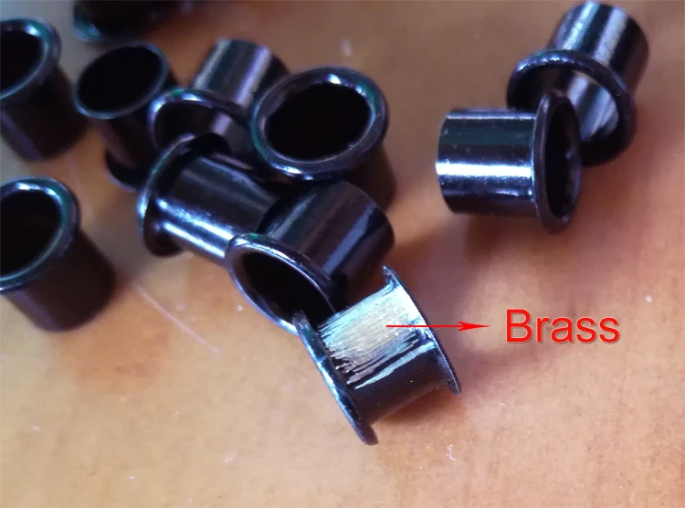 50pcs 7.2mm 1/4"Pure copper nail Kydex Holster nail knife scabbard Black krivets DIY Professional products. free shipping (YEAM)
50pcs 7.2mm 1/4"Pure copper nail Kydex Holster nail knife scabbard Black krivets DIY Professional products. free shipping (YEAM)