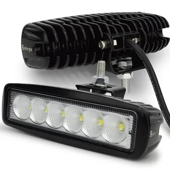 Safego 2pcs 18W LED work light bar offorad Truck SUV Boat 4X4 4WD ATV UTE car led working light Driving fog Lamp Spot Flood Beam
Safego 2pcs 18W LED work light bar offorad Truck SUV Boat 4X4 4WD ATV UTE car led working light Driving fog Lamp Spot Flood Beam