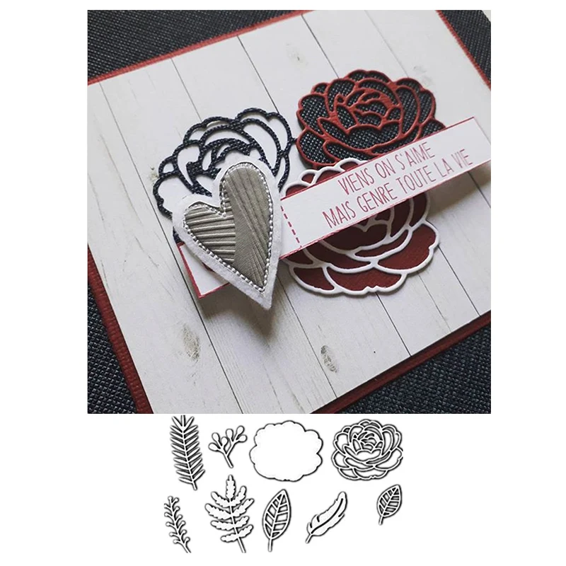 Flowers and Foliage Metal Cutting Dies Stencils for DIY Scrapbooking Album Stamp Card Embossing New 2019 Die Cut
Flowers and Foliage Metal Cutting Dies Stencils for DIY Scrapbooking Album Stamp Card Embossing New 2019 Die Cut